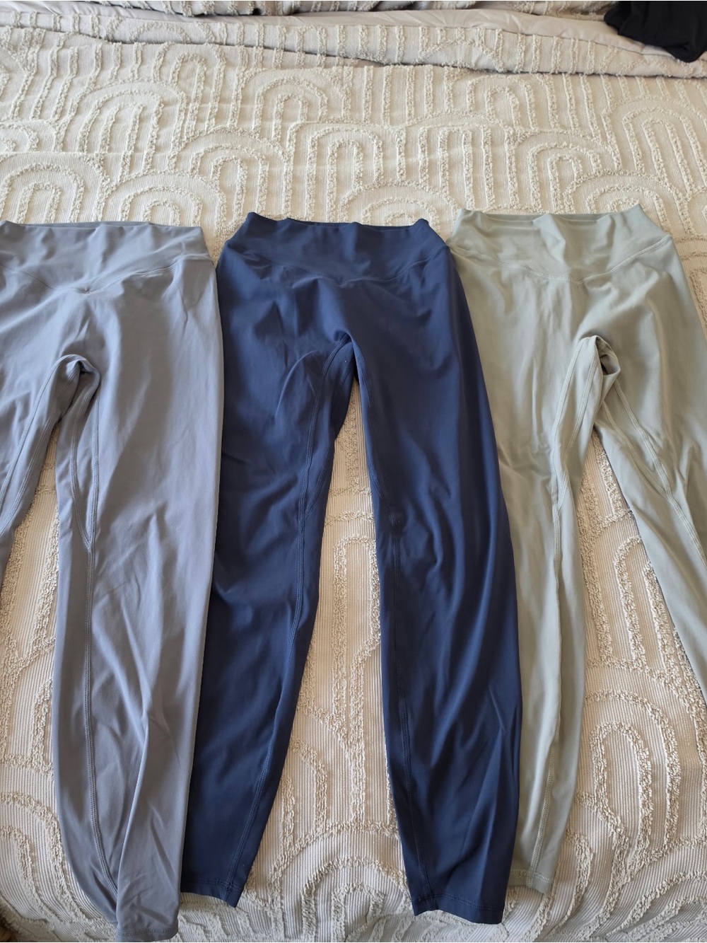 Bundle of 3 VOYJOY High-Waist Navy, grey Women’s Performance Leggings